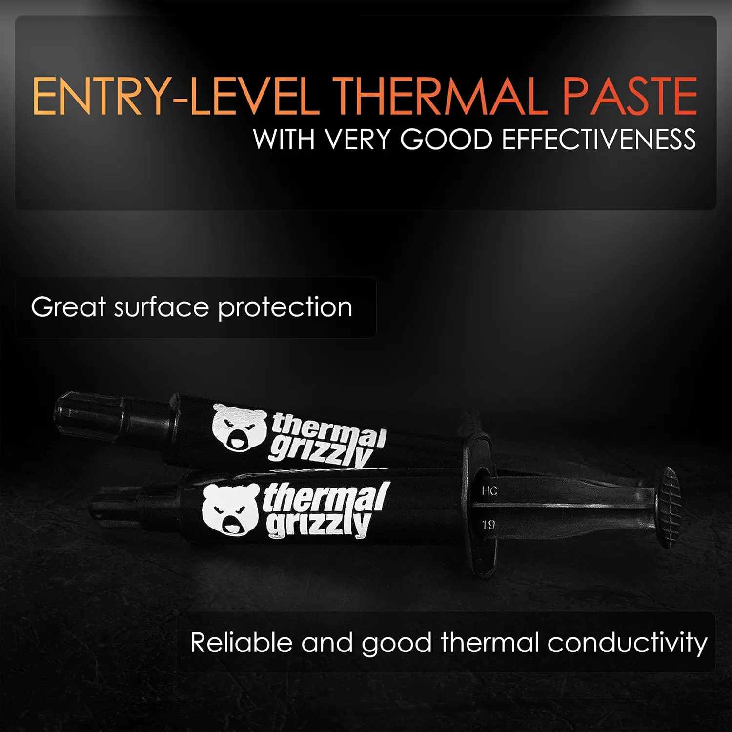 Thermal Grizzly Aeronaut - 3.9 Gram/1.5 ml - High Performance Thermal Paste - Ideal Entry Level Thermal Grease - Compatible with Most Cooling Solutions CPU/GPU/PS4/PS5/Xbox - Image 4