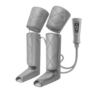 RENPHO Standard Leg Massager RF-ALM070-GY – Air Compression Leg & Calf Massager with 6 Modes, 4 Intensity Levels & Heat