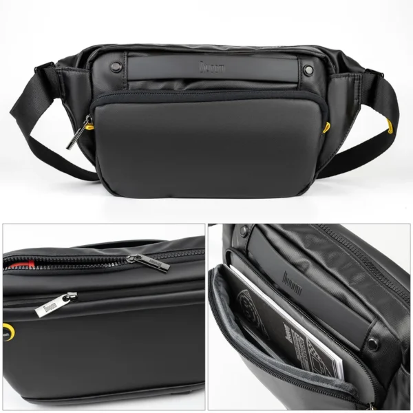 Divoom Sling Bag-V with App Control, LED Sling Bag for Men, DIY Pixel Art Fashion Waterproof Shoulder Bag for Gift, Party, Festival - Image 3