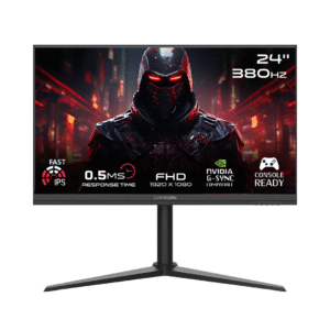 GAMEON GOMP24FHD380IPS Midnight Pro Series 24" FHD, 380Hz, MPRT 0.5ms, HDMI 2.1, Fast IPS Gaming Monitor (Supports PS5)