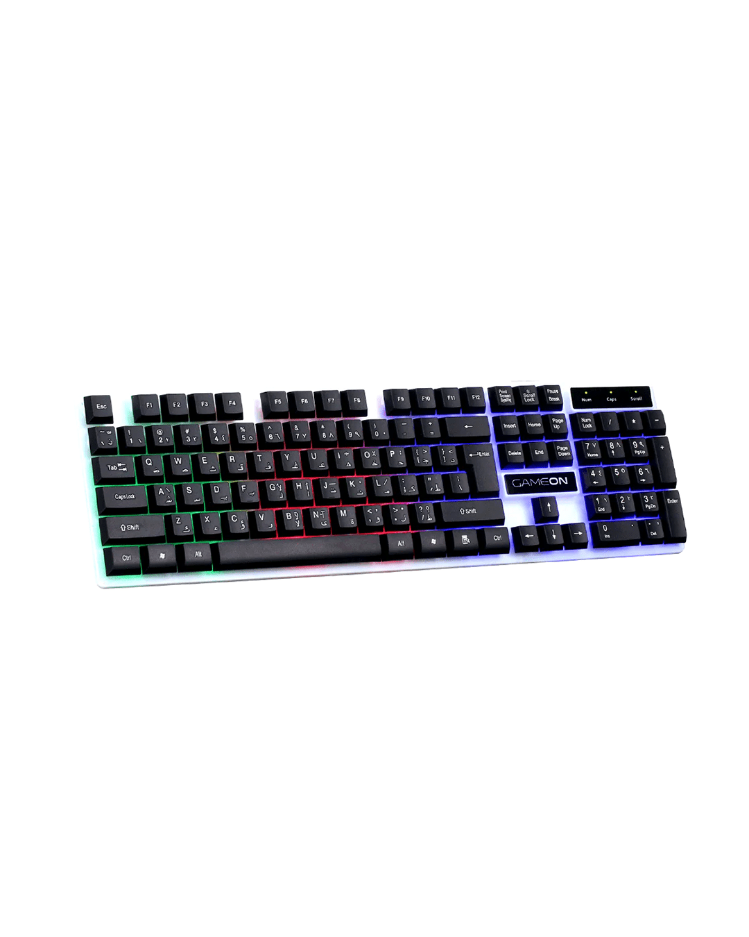 GAMEON DOMINION Series GO21KM-B RGB Wired Keyboard & Mouse Combo – English/Arabic Layout - Image 10