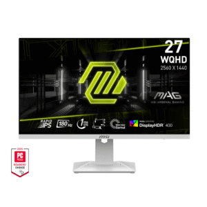 MSI MAG274QRFW 27-inch 2560x1440 (QHD) Gaming Monitor, 180Hz Refresh Rate