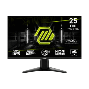 MSI MAG 255F E20 25-inch 1920x1080 (FHD) Gaming AI Monitor, 200Hz Refresh Rate