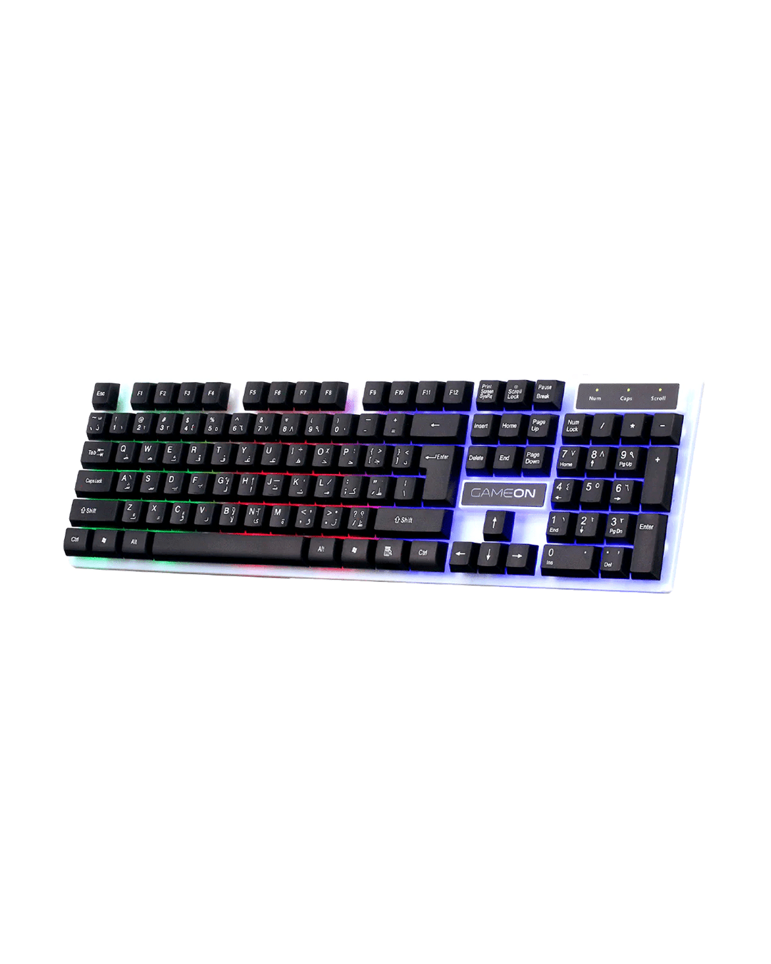 GAMEON DOMINION Series GO21KM-B RGB Wired Keyboard & Mouse Combo – English/Arabic Layout - Image 6
