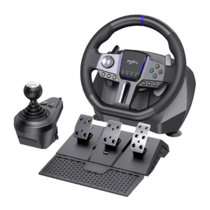PXN V9 Gen2 Racing Wheel – 270°/900° | Shifter | Pedals | Multi-Platform Support  Steering System (Main Contro