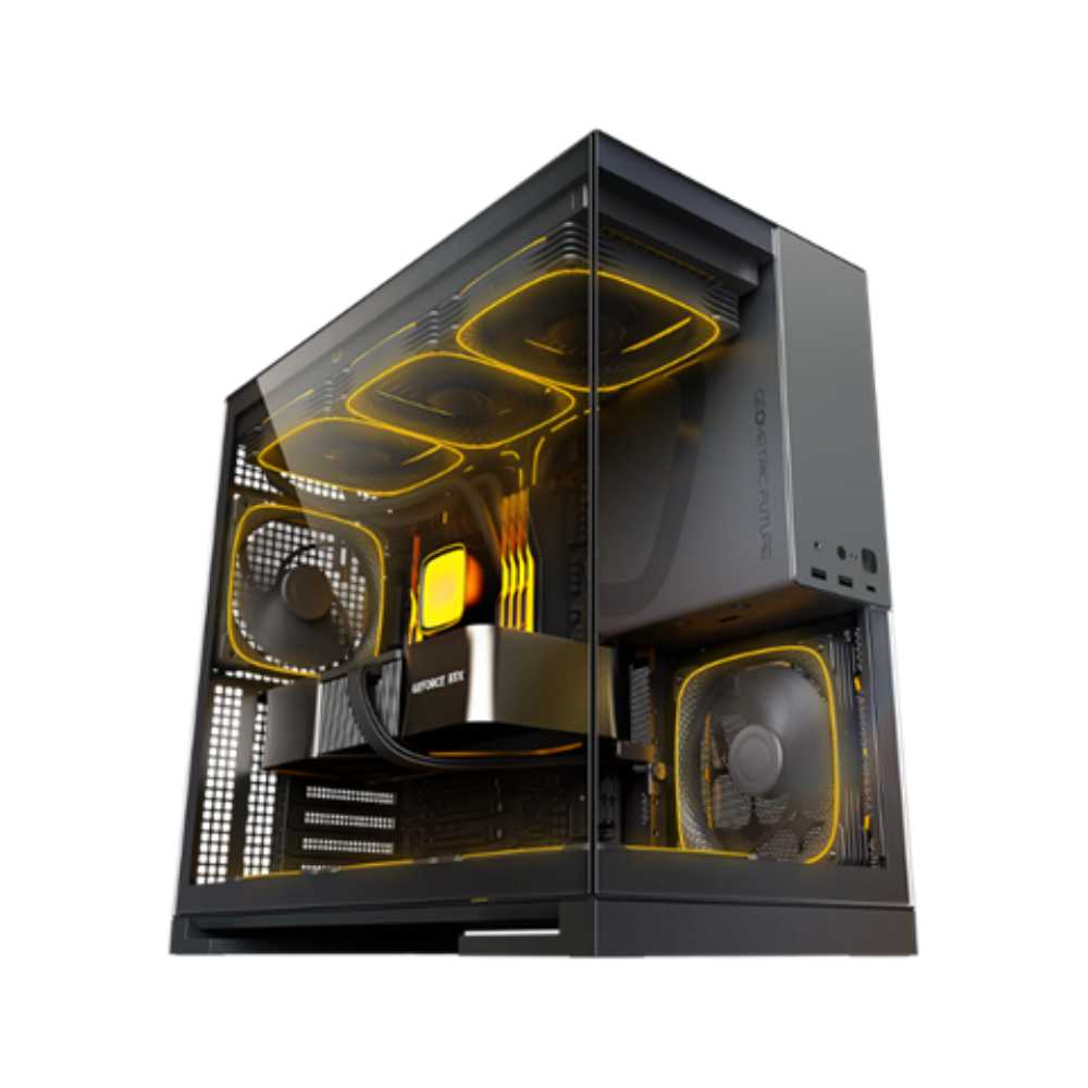 GEOMETRIC FUTURE M5 Mid Tower Case – Premium Gaming & High-Performance PC Chassis - Image 5