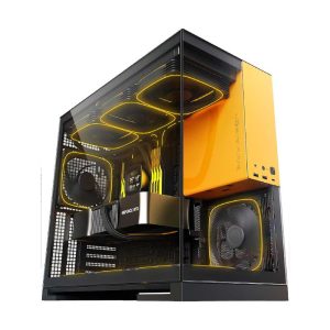 GEOMETRIC FUTURE M5 Mid Tower Case – Premium Gaming & High-Performance PC Chassis