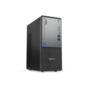 Lenovo ThinkCentre Neo 50T Gen-5 Desktop – Intel Core i3-14100, 8GB RAM, 512GB SSD, DOS, Keyboard & Mouse, Black