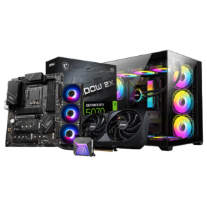 MSI RTX 5070 12GB Gaming PC | Intel Core i7-14700KF | 16GB DDR5 6000MHz | 512GB NVMe SSD | Z790 WIFI | 850W Gold PSU | Liquid Cooled Full Tower