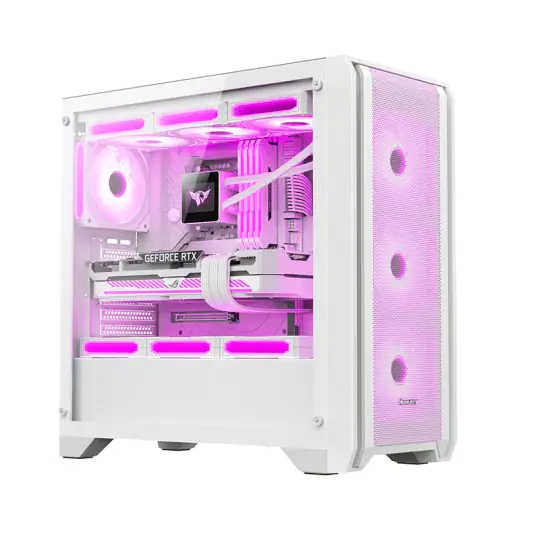 HuntKey GX750A Predator White (4 Fans) - Image 2