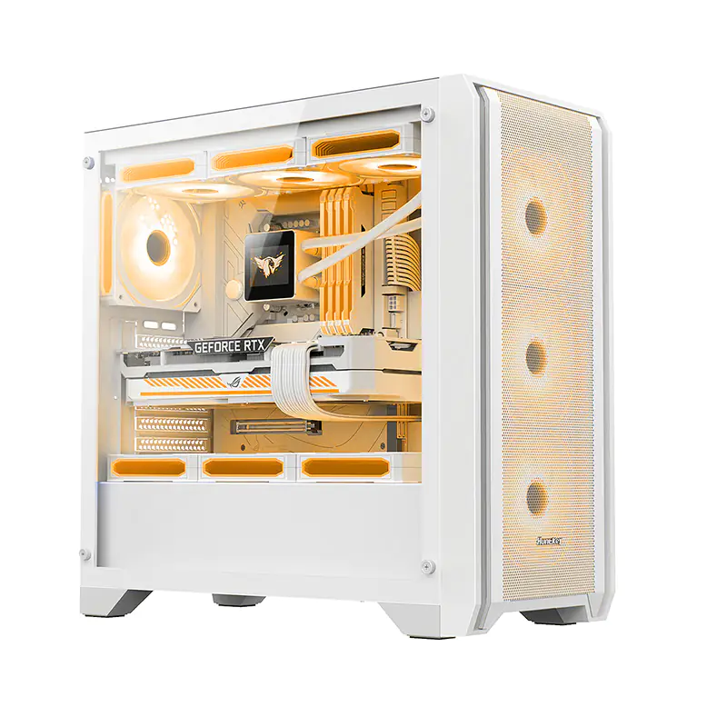 HuntKey GX750A Predator White (4 Fans) - Image 3