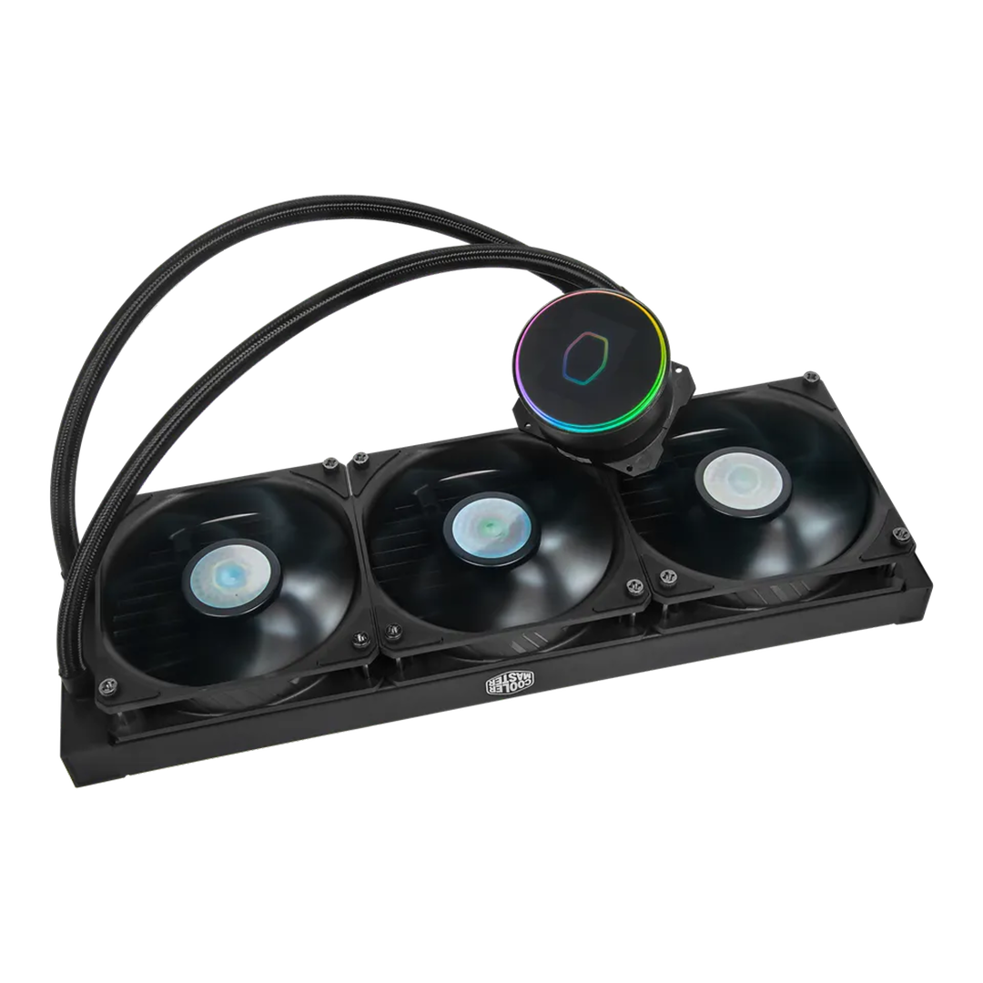 MasterLiquid ML360 Vivid CPU Liquid Cooler | 360mm AIO | ARGB Display | Triple SickleFlow Fans - Image 3