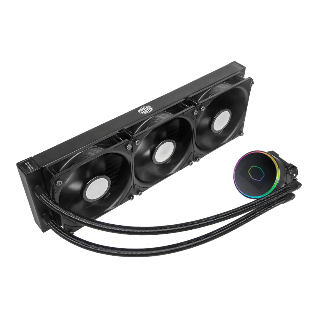 MasterLiquid ML360 Vivid CPU Liquid Cooler | 360mm AIO | ARGB Display | Triple SickleFlow Fans - Image 4