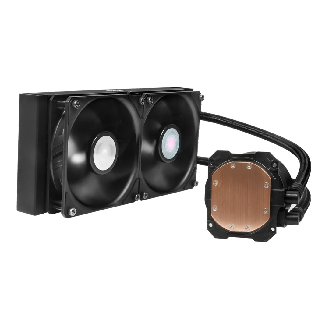 MasterLiquid ML240 Vivid CPU Liquid Cooler | 240mm AIO | ARGB Display | Dual SickleFlow Fans - Image 5