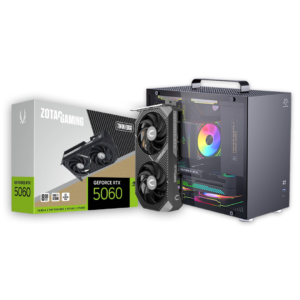ZOTAC GAMING GeForce RTX 5060 8GB Twin Edge | Intel Core i5-12400F | 16GB DDR5 | 512GB M.2 | B760M | 750W | Snowman CS013