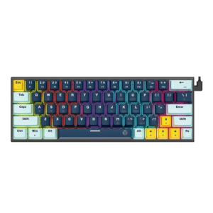 FANTECH MK874 V2 ATOM 63 MIZU EDITION – 63 Keys RGB Mechanical Keyboard | Wired Only | 17 Lighting Modes