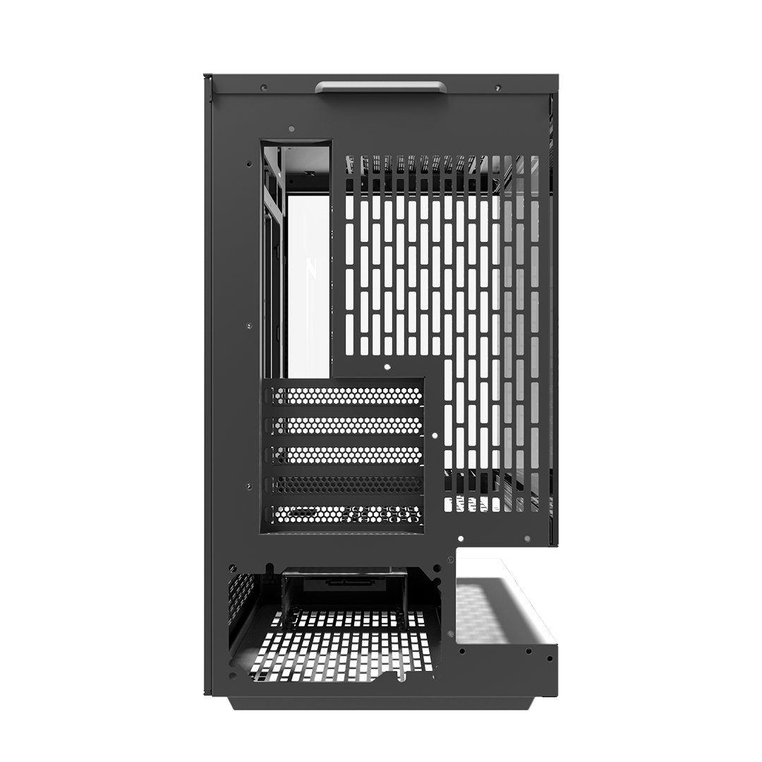 darkFlash Loatron F1 (2025) Micro-ATX Case | 6 ARGB Fans | High Airflow | Type-C | 360mm AIO Support - Image 5