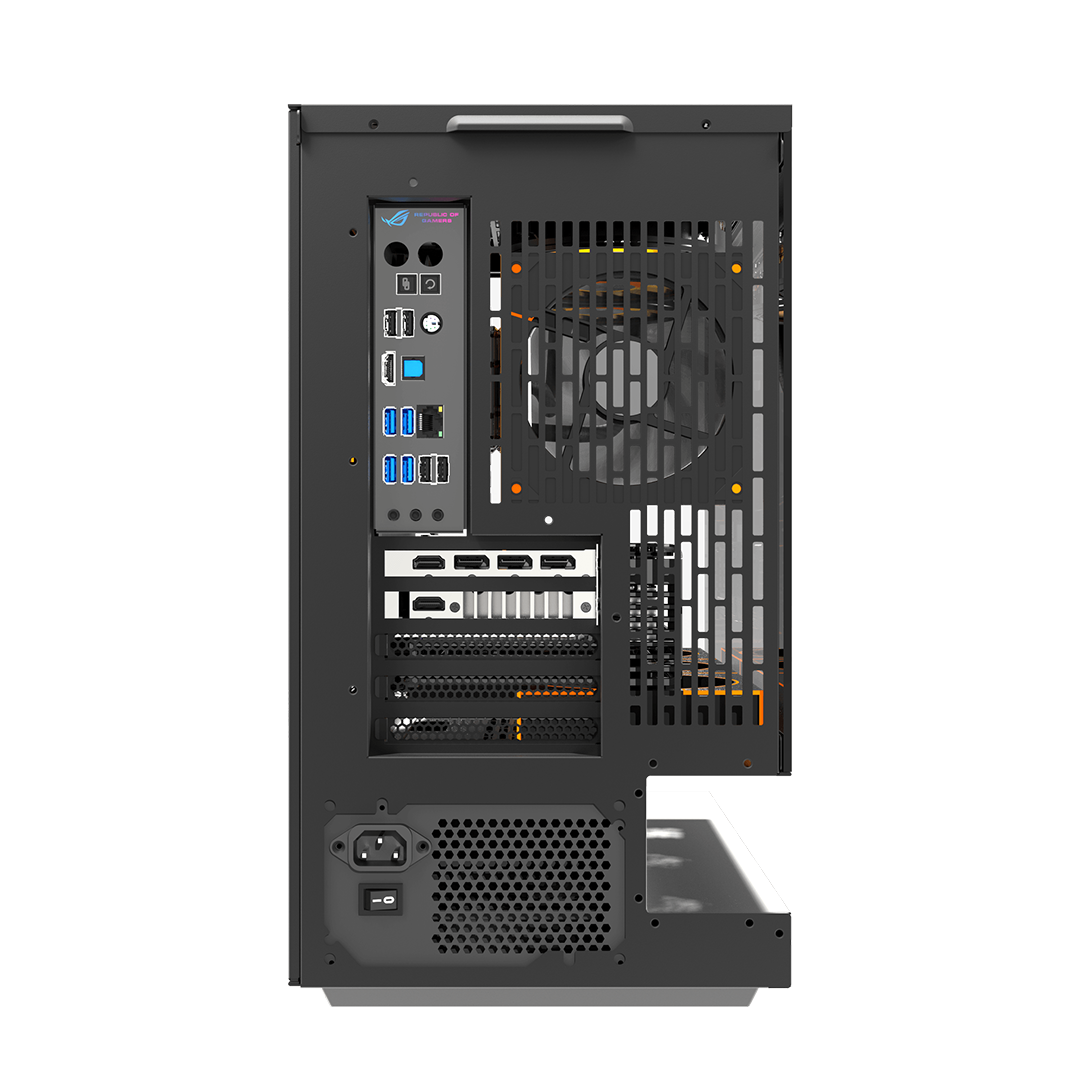 darkFlash Loatron F1 (2025) Micro-ATX Case | 6 ARGB Fans | High Airflow | Type-C | 360mm AIO Support - Image 14