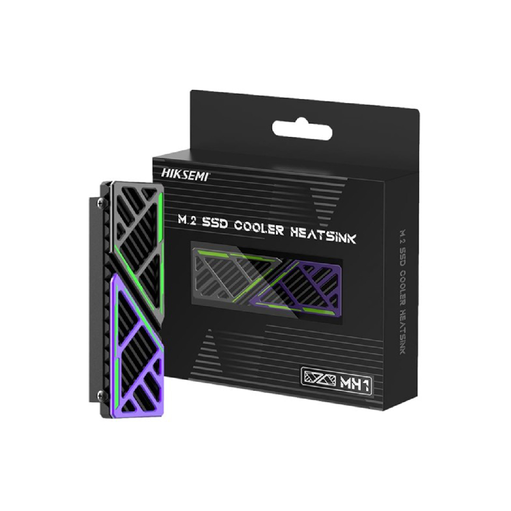 HIKSEMI HS-Radiator-MH1 Aluminium M.2 2280 SSD Cooler Heatsink – Up to 25°C Cooling, Desktop & PS5 Compatible