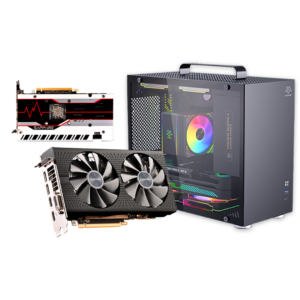 RX 580 8GB | Intel Core i3-14100F | 16GB DDR4 | 500GB SSD | H610M – Gaming PC