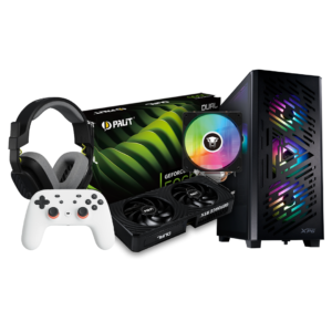 RTX 5060 PALIT 8GB | Ryzen 5 5600 | 16GB DDR4 3600MHz | 500GB M.2 | B450M | 750W | XPG Lander 501