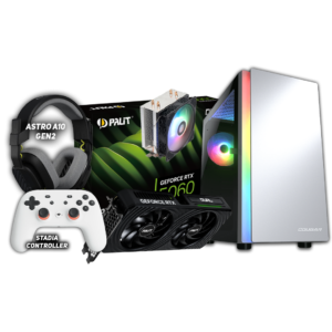 RTX 5060 Palit 8GB | Ryzen 5 5500 | 16GB DDR4 3600MHz | 500GB M.2 | B450M | Cougar Purity RGB