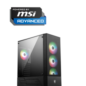 Powered By MSI Advanced-I7-14700KF CPU,16GB RAM DDR5 6000MHZ,1 TB SSD,MSI M/B PRO Z790-P WIFI DDR5 M/B,MSI VGA GEFORCE RTX 5080 16G VENTUS 3X OC WHITE,MSI MAG A650BN PSU,360MM LIQUID COOLER,MSI MAG FORGE 112R PC CASE