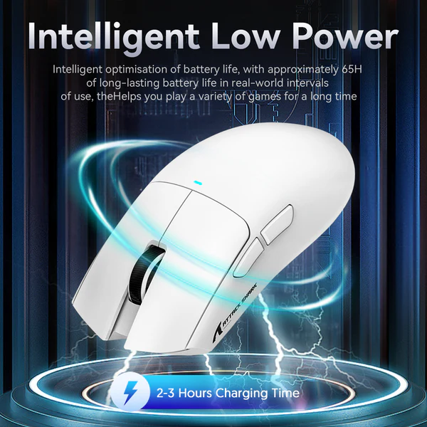 ATTACK SHARK X11 Wireless Gaming Mouse with Charging Dock â Ultra-Light RGB Gaming Mouse - Image 3