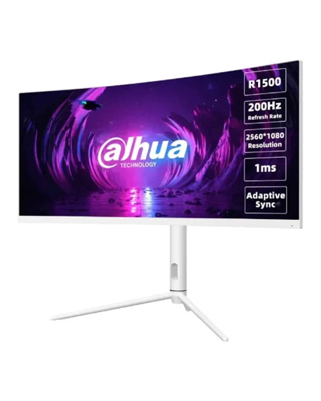 Dahua DHI-LM30-E330CW Curved Gaming Monitor | 30” WFHD (2560×1080) | 200Hz | 1ms | VA | 1500R | Adaptive Sync - Image 3