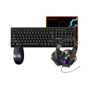 Microdigit MT150CK 4 in 1 Computer Keyboard Combo Set