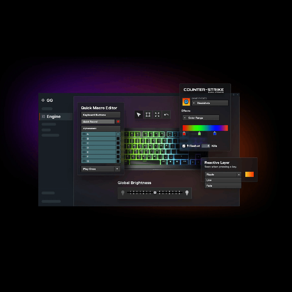 SS Apex 3 TKL - US- Gaming Keyboard - Image 3