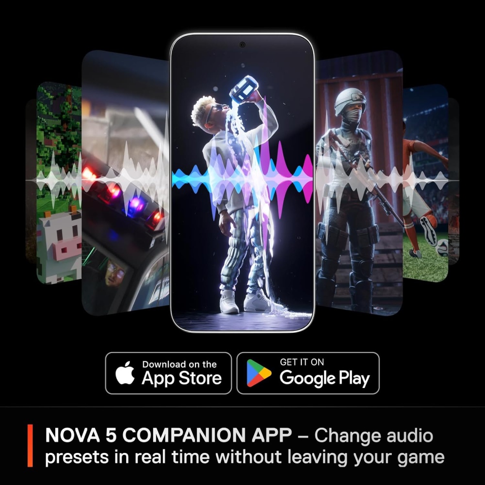 SS Arctis Nova 5 Wireless Multi-System Gaming Headset - Image 4