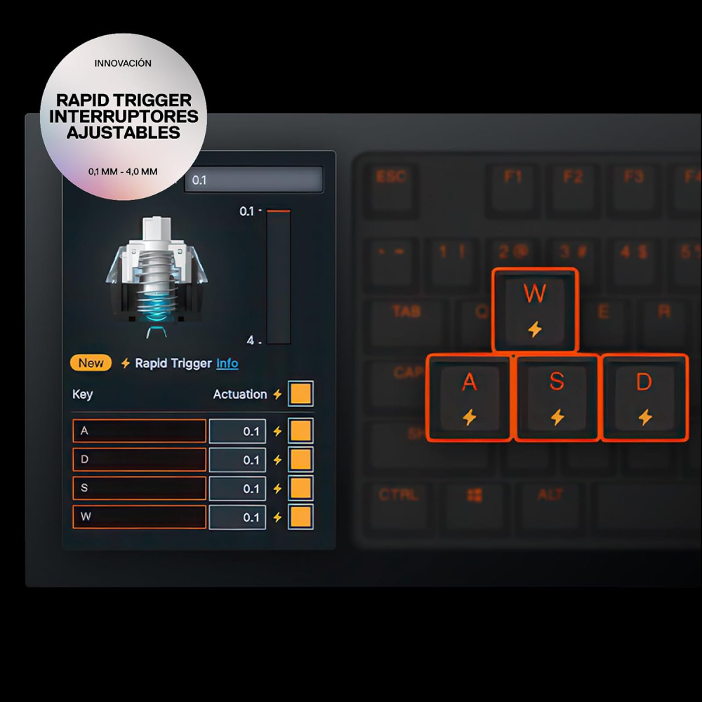 Apex Pro Mini Gen 3 - US Gaming Keyboard - Image 4
