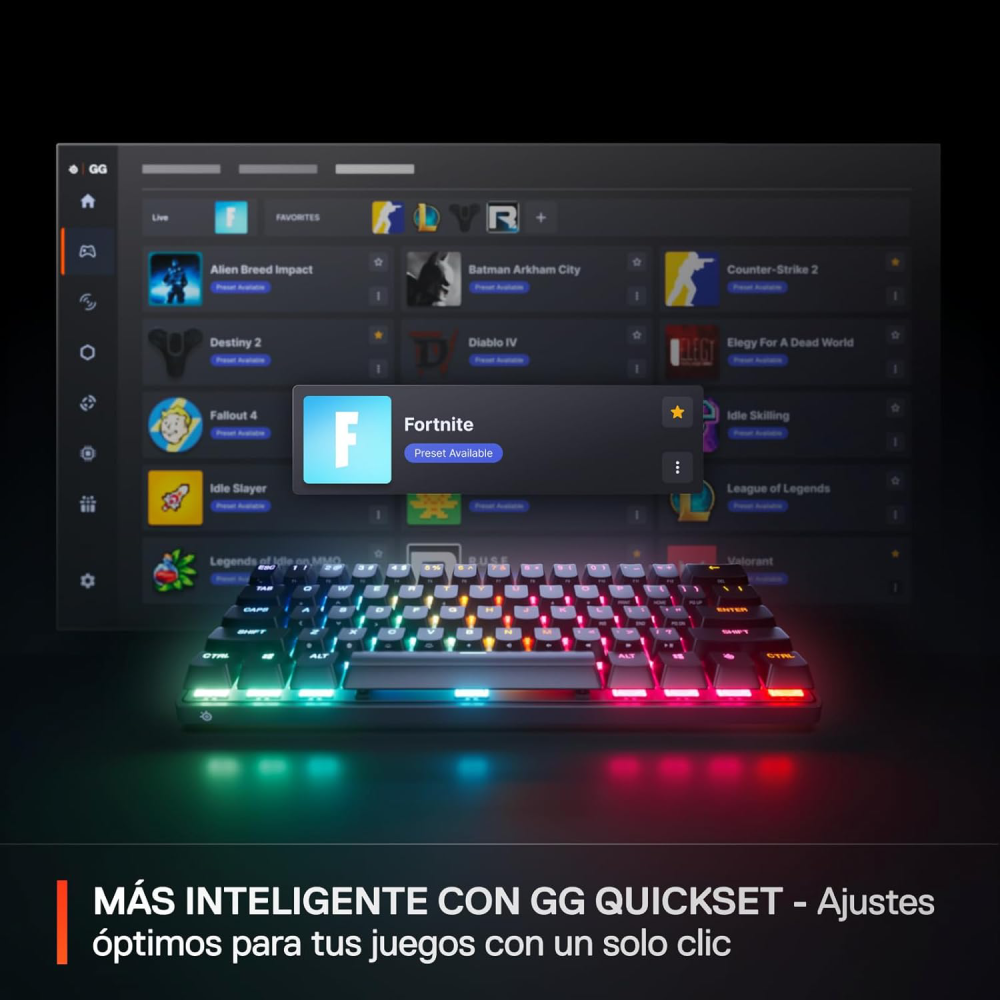 Apex Pro Mini Gen 3 - US Gaming Keyboard - Image 3