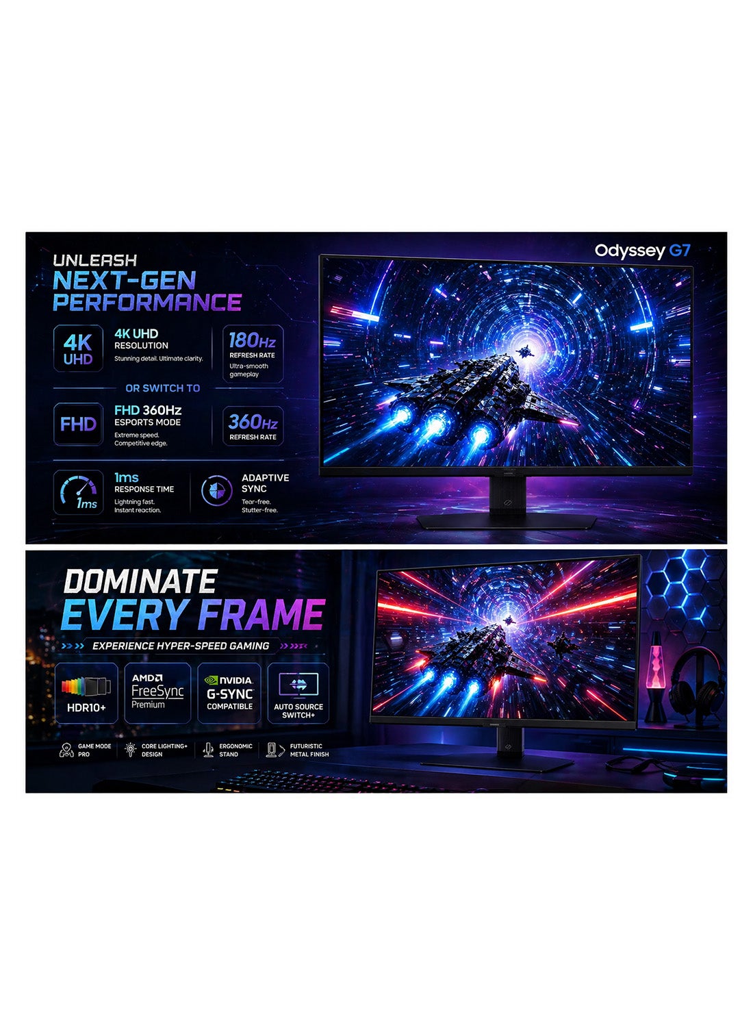 27 inch Odyssey G7 (4K UHD