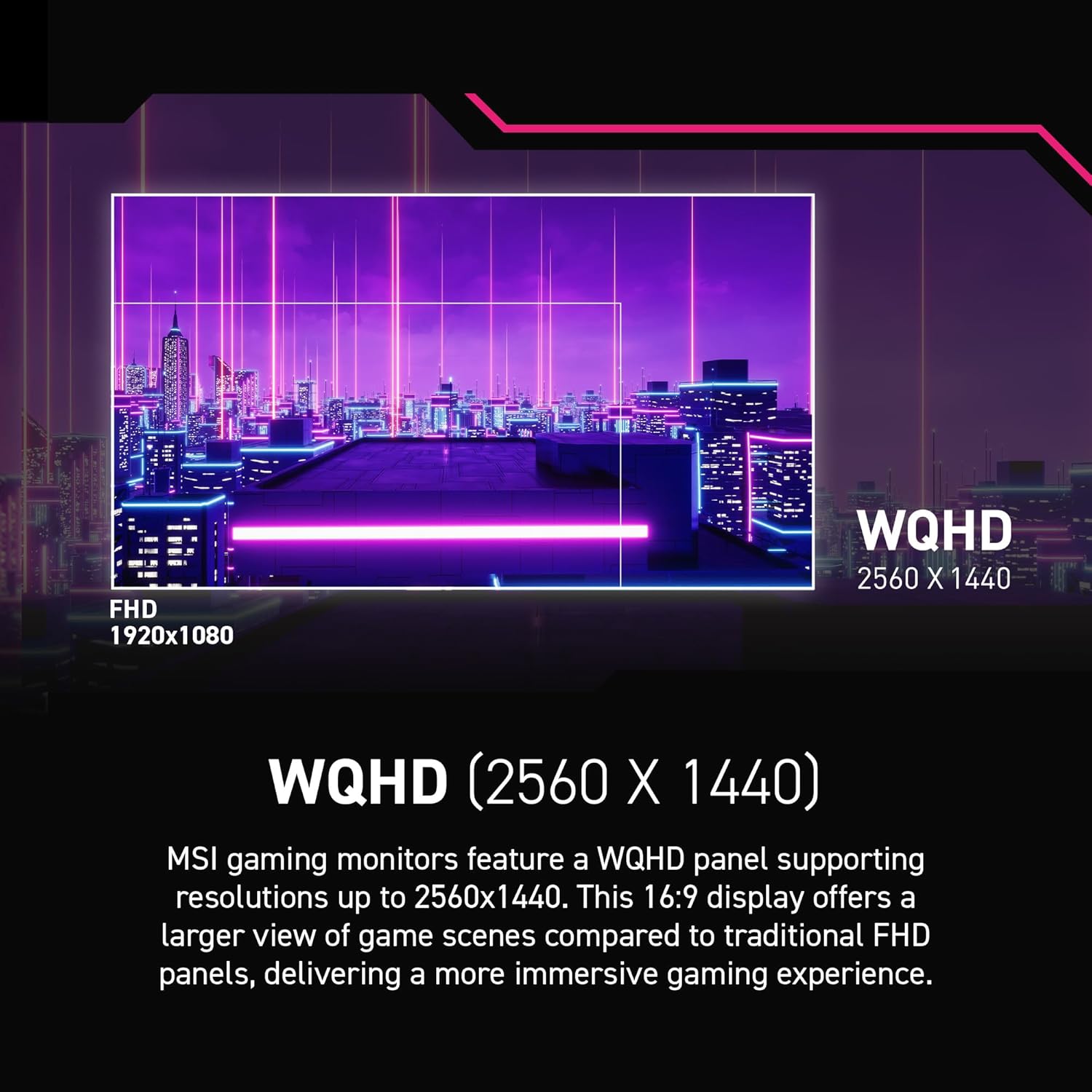 MSI MPG 275CQRXF 27-inch WQHD 240Hz Curved Gaming Monitor - Image 6