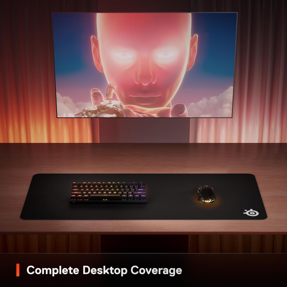 SS QcK XXL Gaming Mouse Pad – 900 x 400mm Cloth Mouse Pad - Image 8