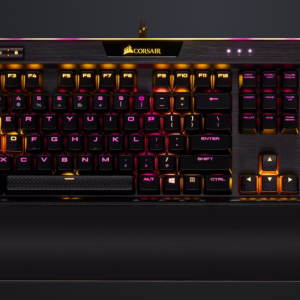Corsair K95 Platinum SE RGB Mechanical Gaming Keyboard Gold English Arabic | CHERRY MX Speed
