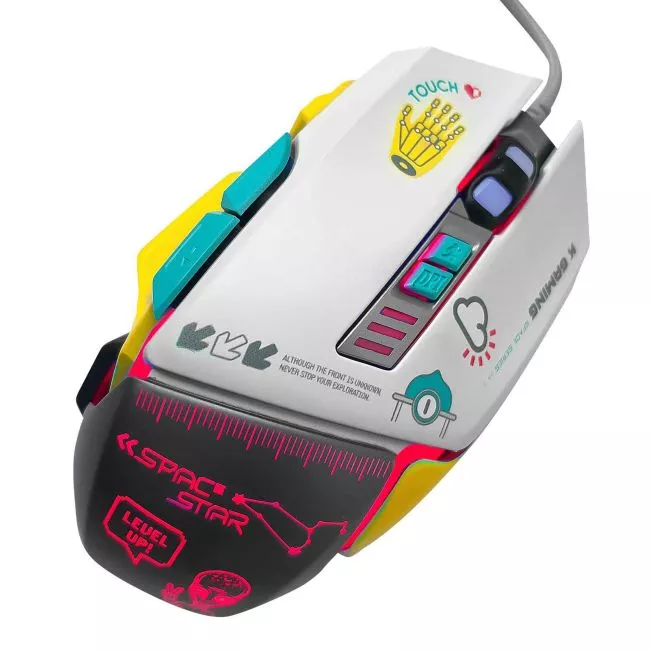 K GAMING GZ-017 M202 Space Star RGB Wired Gaming Mouse - Image 3