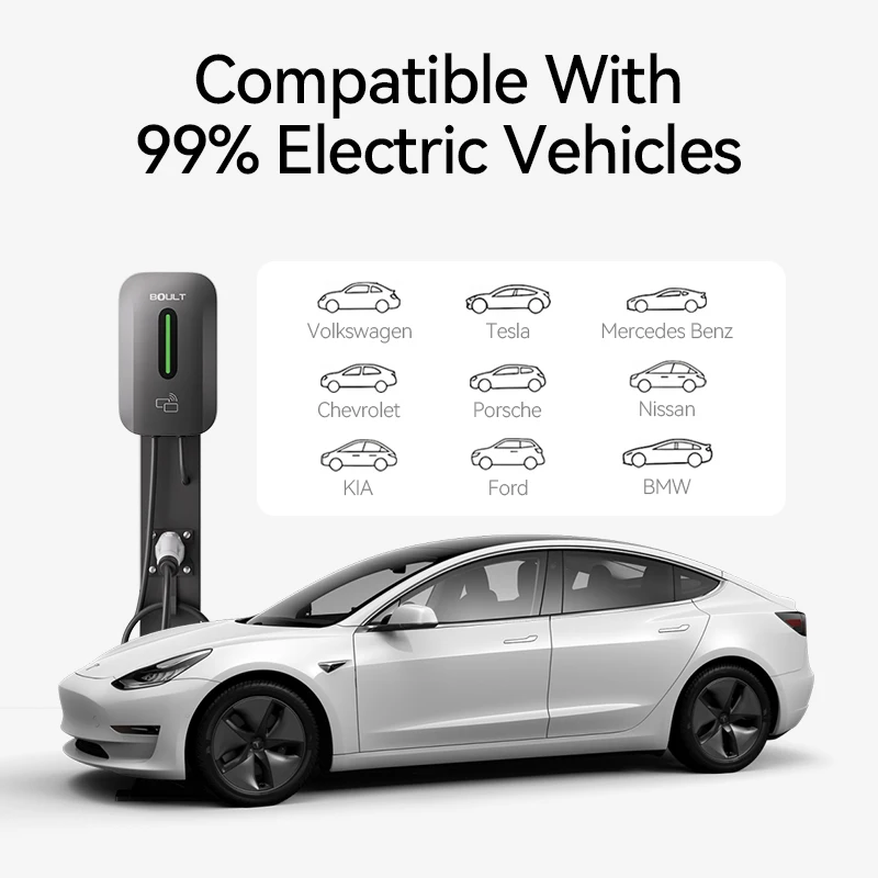 Type 1/type 2/gbt Wallbox Ev Charger
